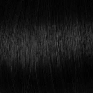 Jet Black Clip-in Hair Extensions #1